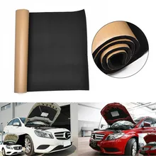 

Car Noise Insulation Pad 5mm 30*50cm Self Adhesive Foam Pad Automobile Waterproof Sound heat Insulation Thermal Proofing Pad