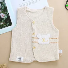 Весна, Xlongren, двухслойный жилет в Корейском стиле для малышей, детская модная верхняя одежда