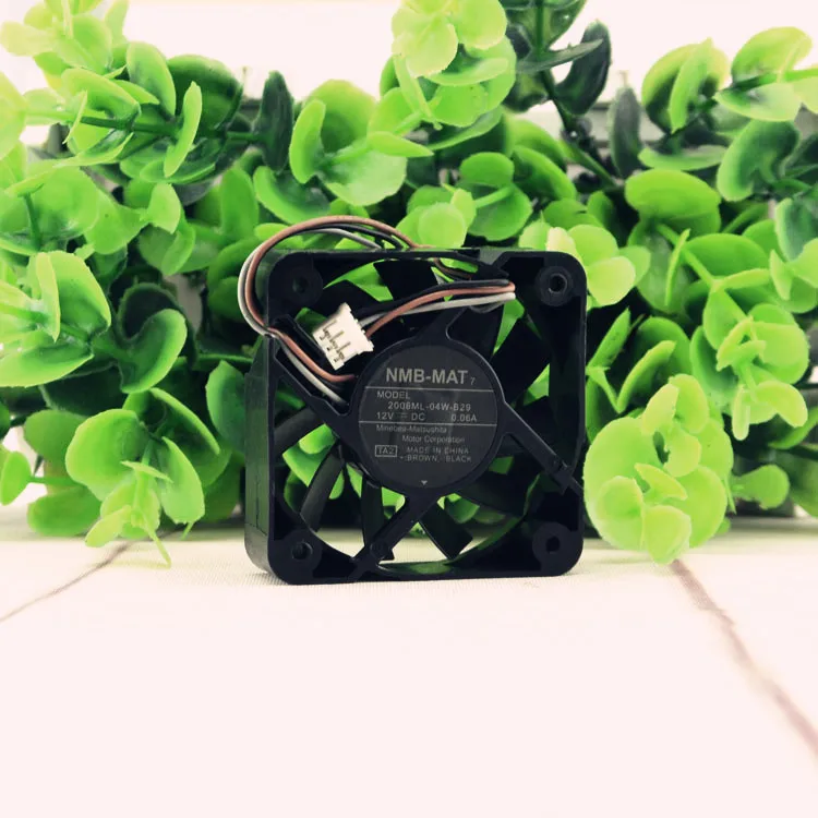 

For NMB 2006ML-04W-B29 5015 12V 0.06A 5CM 5cm 3 line projector fan