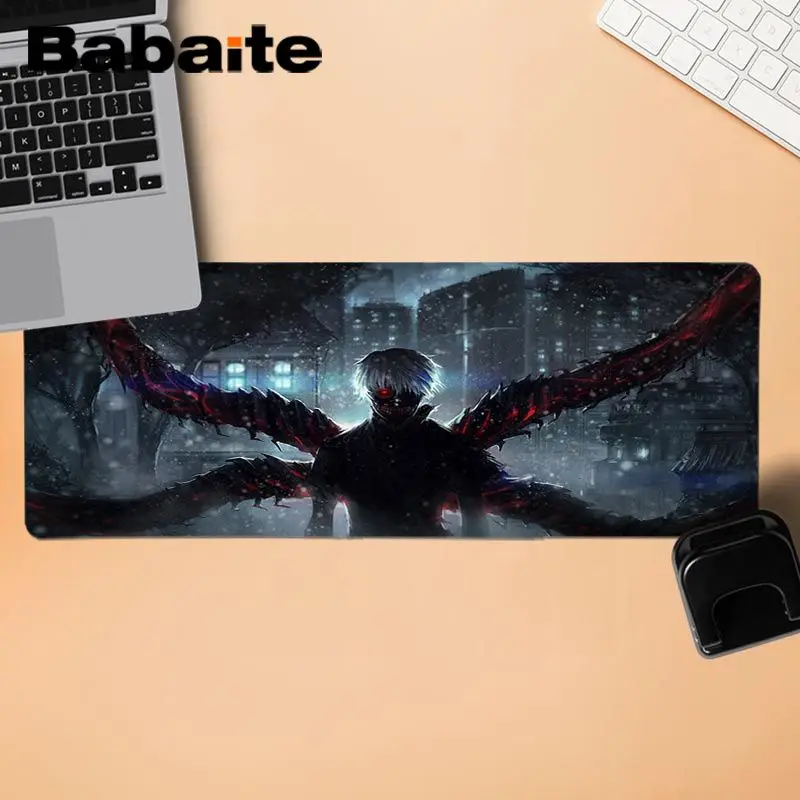 Babaite, игровой коврик для мыши для ноутбука в японском стиле, нескользящий прочный силиконовый компьютерный коврик