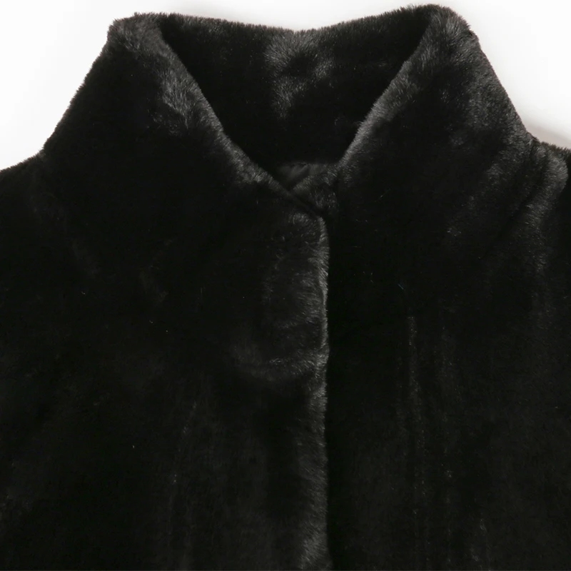 Nerazzurri Long leopard patchwork faux fur coat