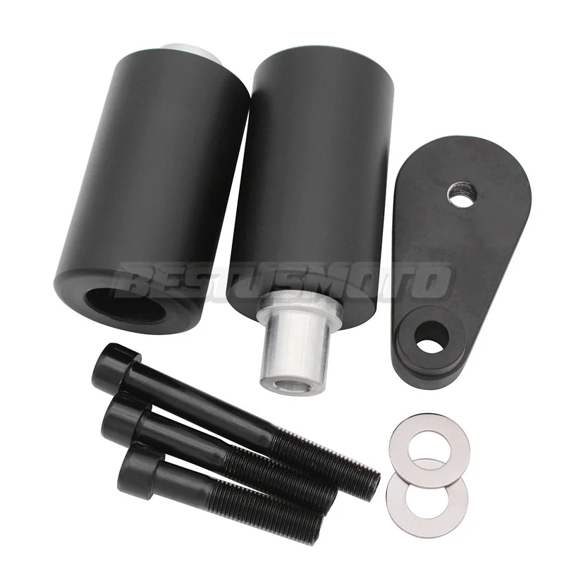 Black Frame Slider Crash Protector for 2003-2005 Yamaha YZF-R6 2006-2009 YZF R6S