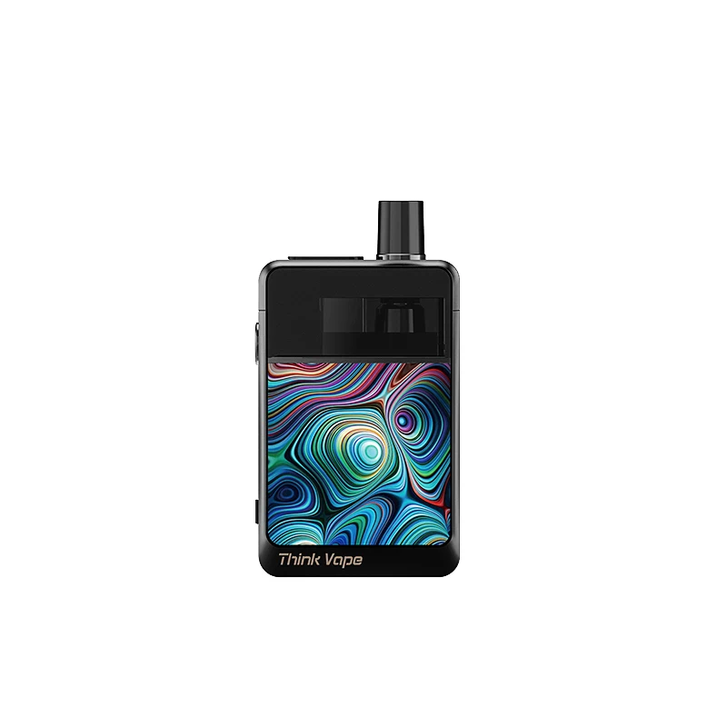 CYAN Новое поступление Think vape OMEGA AIO 30 Вт Pod Kit 1200 мАч встроенный аккумулятор с емкостью 3 мл pod Vape Kit - Цвет: CYAN