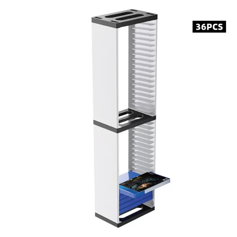 FROG Game Disc Storage Vertical Stand For PS4/PS5 Game Storage Tower For XBOX Series X/xbox one Compatible-Nintendo Switch