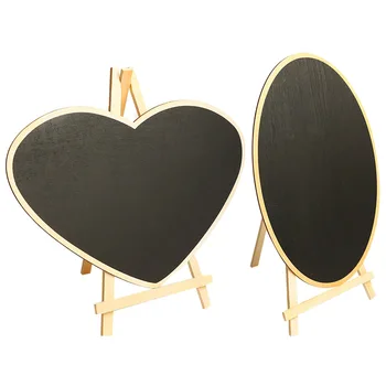 

2pcs Kids Blackboard Small Wooden Creative Blackboard Handicraft