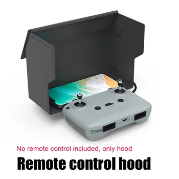 

Tablet Monitor Cover Magic Sticker PU Sun Shade Outdoor Foldable Drone Remote Control Hood Quick Release For Mavic Air 2