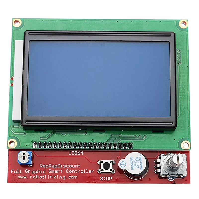 Комплект материнской платы для 3d принтера Mks Base V1.6+ 12864Lcd совместим с Mega2560 Ramps1.4