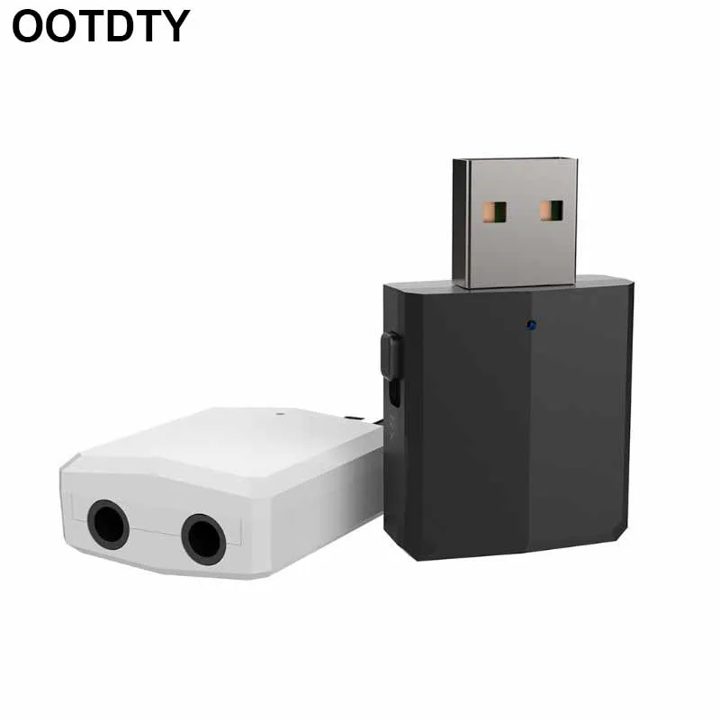 USB Bluetooth 5,0 передатчик для телевизора 3,5 мм Мини Автомобильный Bluetooth aux-приемник стерео музыка с меняющимся переключателем беспроводной адаптер