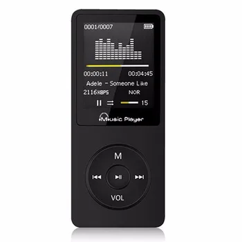 

Large Memory Capacity MP3 Player Support 64GB Music Media Player Portable Voice Recorder FM Radio Player Drop Shipping