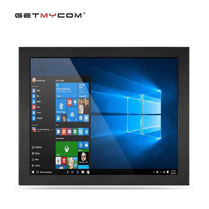 

Getmycom 17 дюймов промышленный сенсорный экран Интегрированная машина полностью закрытый пылезащитный планшетный компьютер встроенный GetmE 17