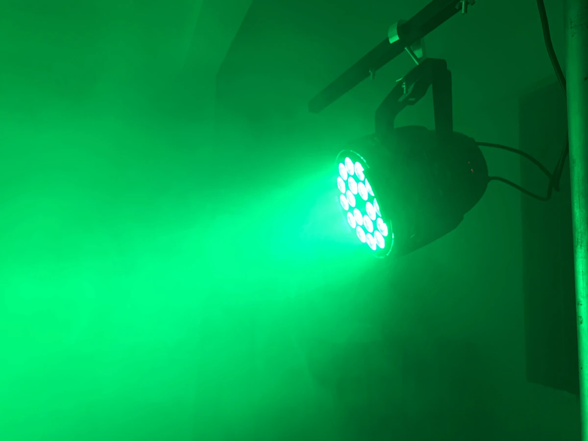 DJ Disco DMX лампа светодиодный светильник 18x12 Вт RGBW Quad 4в1 цветной домашний вечерние светильник s DJ оборудование сценический эффект светодиодный стробоскоп светильник ing