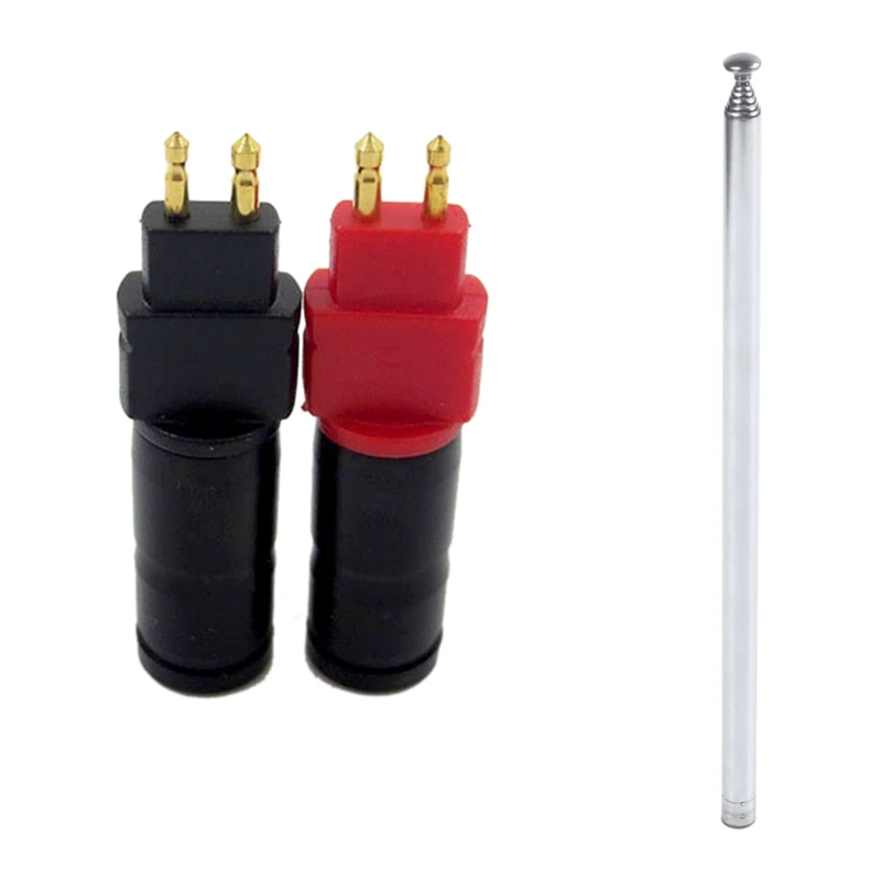 96cm Length 7 Section Telescoping AM FM Radio TV Antenna with 1Pair Earphone Pin Audio Jack Cable Wire Connector Plug | Электроника