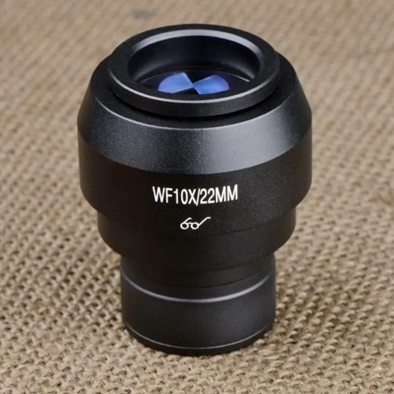 1 шт. WF10X/22 мм регулируемый окуляр с высокой точкой и широким полевым окуляром