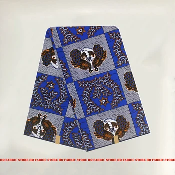 

High Quality Dress Material For Women Dress By The Yards Veritable Soft Nigerian Ankara Wax Dye Printed Cotton Fabric V-L 67