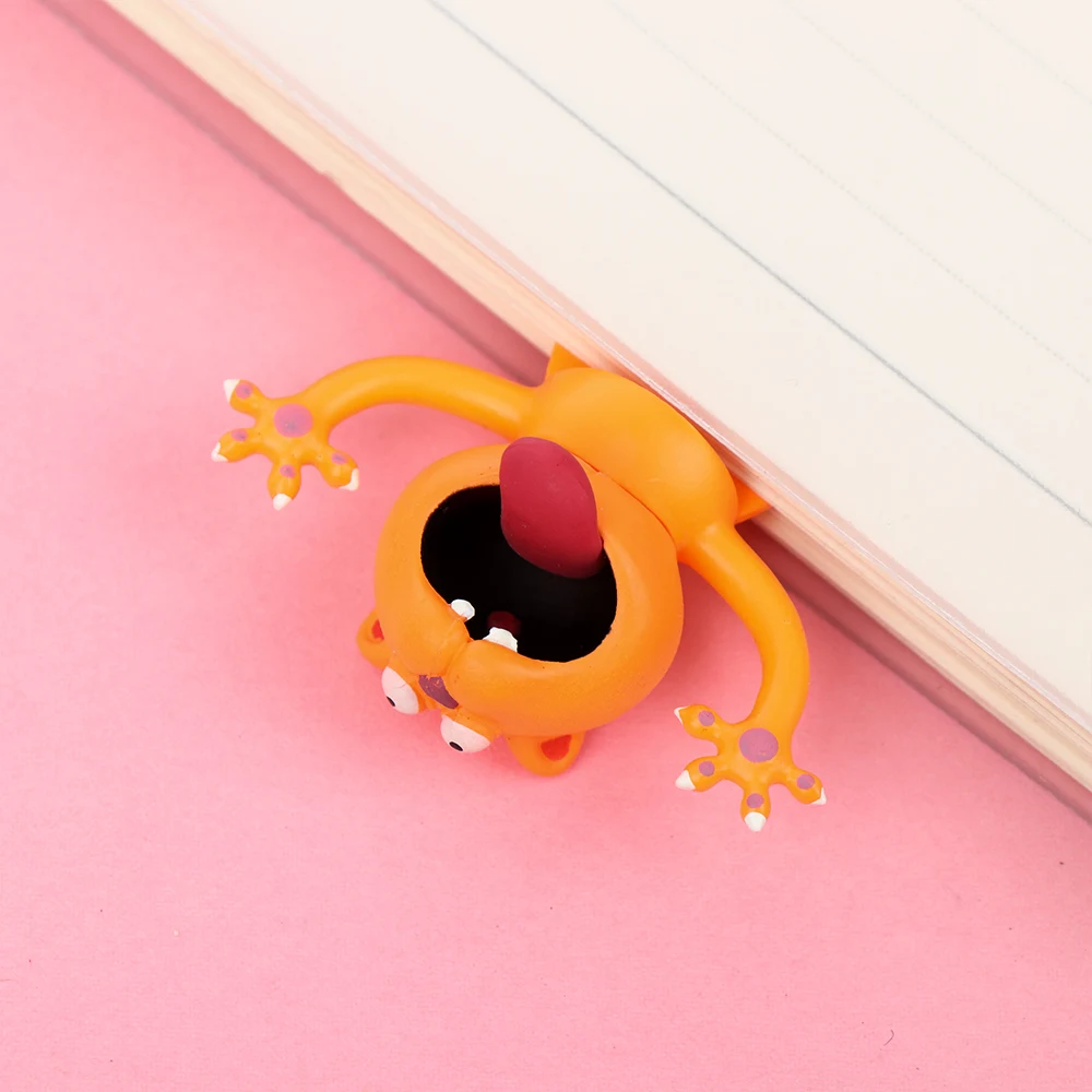 3D Стерео милые Мультяшные животные закладки ПВХ материал креативные книги маркеры офисные школьные канцелярские принадлежности для подарка закладки
