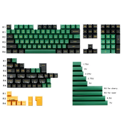 159 keys/set ABS double shot Navy Seals keycaps for customized mechanical keyboard with MX switch Full Set | Компьютеры и офис