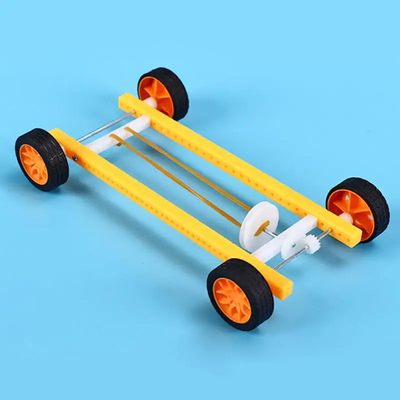 Классический DIY сборный комплект материалов Практичный автомобиль DIY материал автомобиль детская игрушка научный эксперимент набор собранная обучающая игрушка
