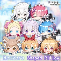 Anime Re:Life in a different world from zero shaped Manga Pillow Cushion Rem Felt Cartoon Stuffed Plush Doll Toy 1