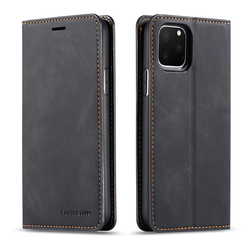 Роскошный кожаный чехол для iPhone 11 Pro MAX, Ретро Магнитный флип-чехол с подставкой и отделением для карт, чехол-кошелек для iPhone 11 Pro, чехол для телефона, Coque