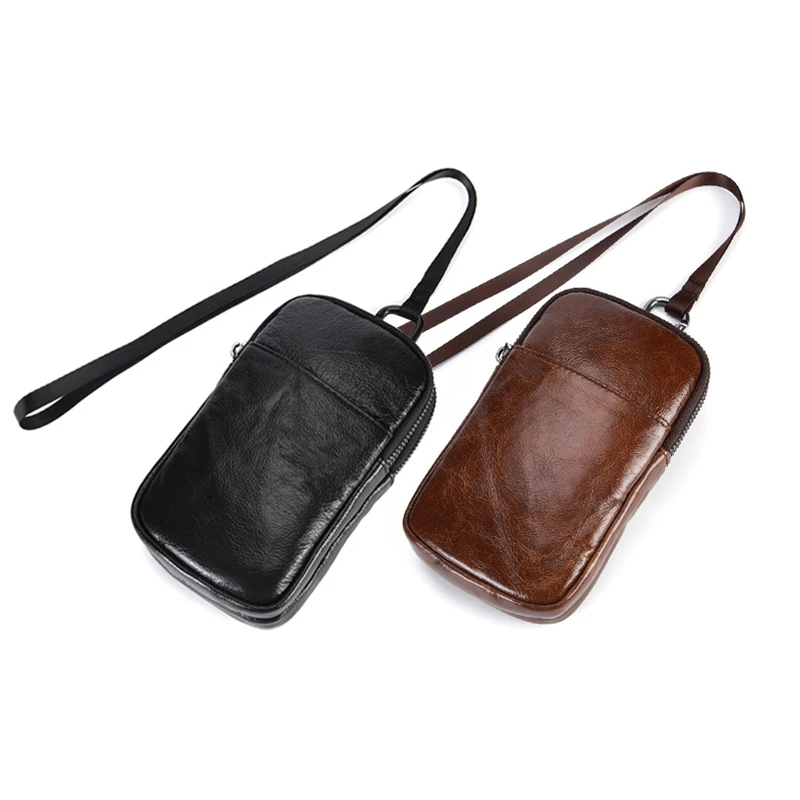 MISFITS мужской кожаный съемный затягивающий светлый бумажник поясная сумка мужская сумка для хип-пояса чехол для телефона