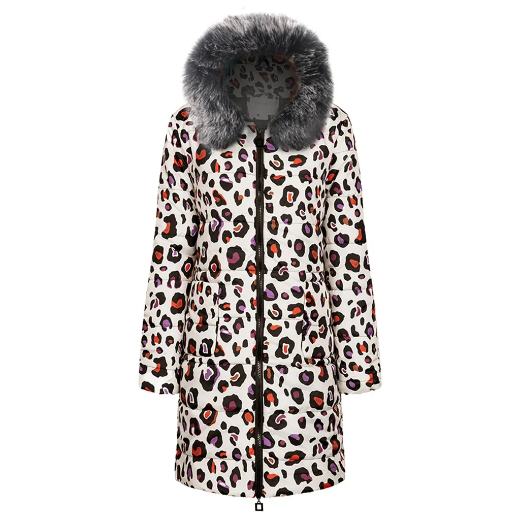 Abrigos Mujer Invierno, длинный Зимний пуховик с принтом, Женская хлопковая парка с капюшоном, манто, Женская Куртка, Женская Зимняя Куртка#33
