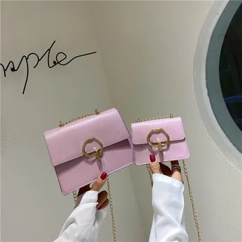 

Summer small fresh chain shoulder bag female 2020 new girl all-match messenger bag simple small square bag