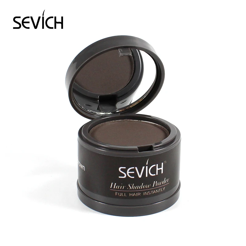Dark Brown Sevich, 4 г, светильник, цвет блонд, линия для волос, порошковое покрытие для корней волос, макияж, консилер для волос, линия для волос, тени, естественное покрытие, красота - Цвет: Dark Brown