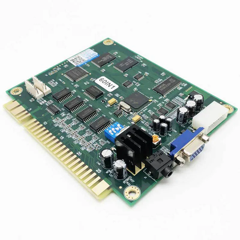 Аркада Jamma 60 в 1 доска Multicade PCB игры выход CGA VGA Вертикальная настольная игра