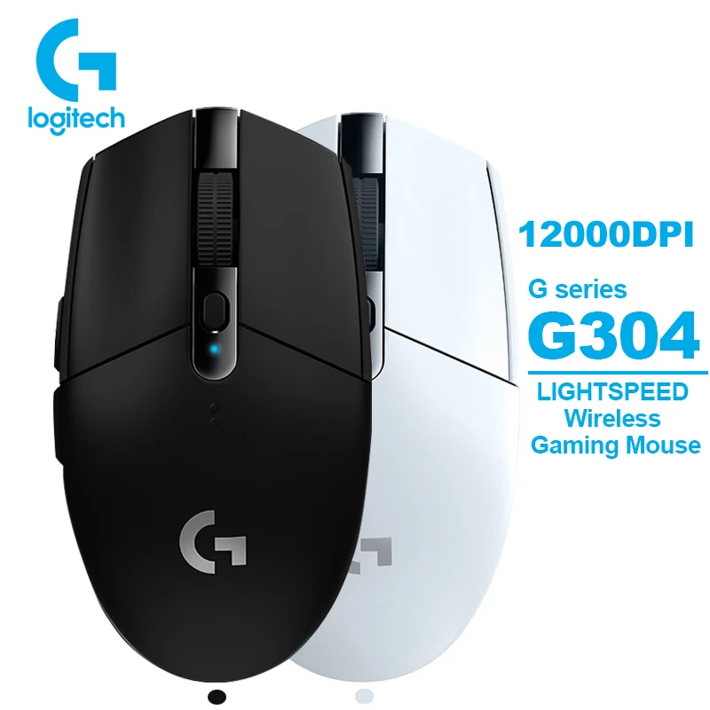 Игровая мышь Logitech G304 беспроводная 2 4 ГГц HERO Engine 12000DPI 1MS Report Rate LOL PUBG Fortnite Overwatch CSGO |