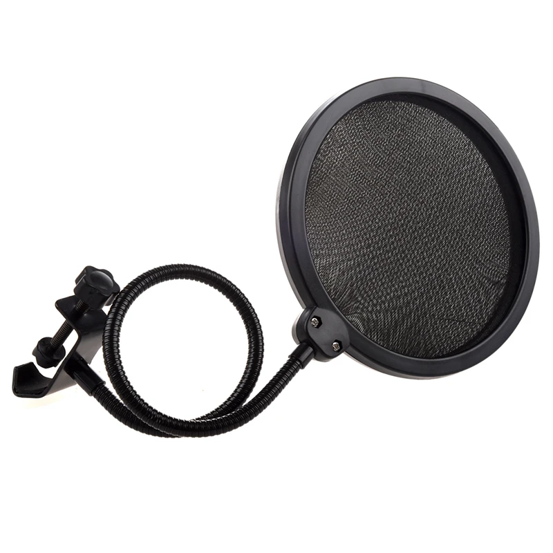 Студийный miniphone Mic ветер экран фильтр Маска Shied