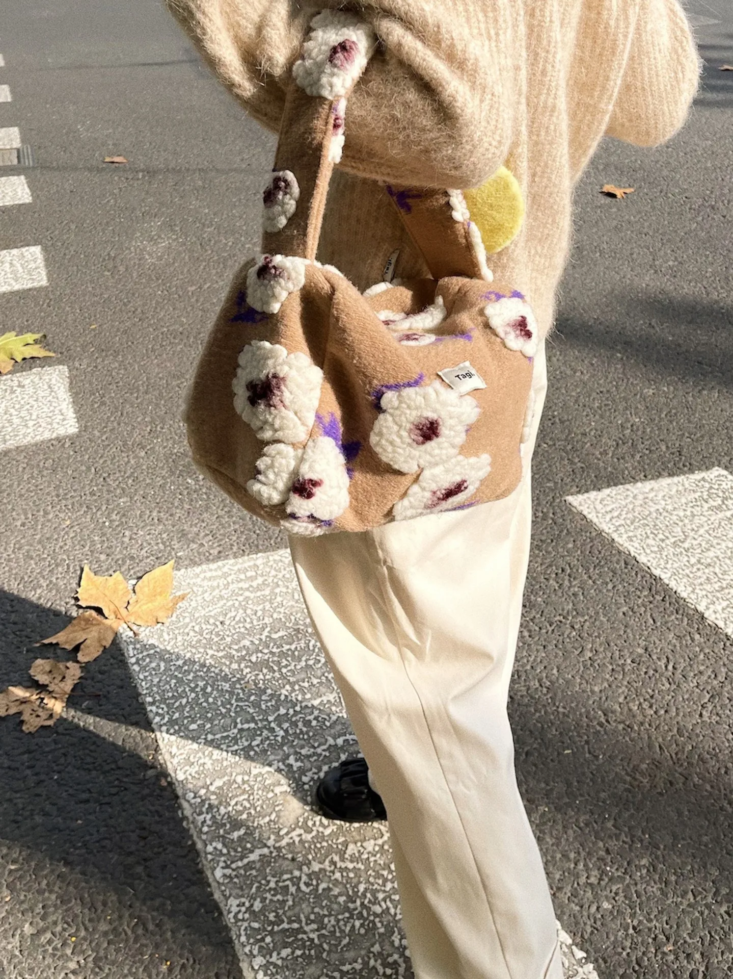 Winter New High Quality Faux Fur Women's Handbag Luxury Designer Big-name Soft Plush Shoulder Bag Trend Female Totebag Sac