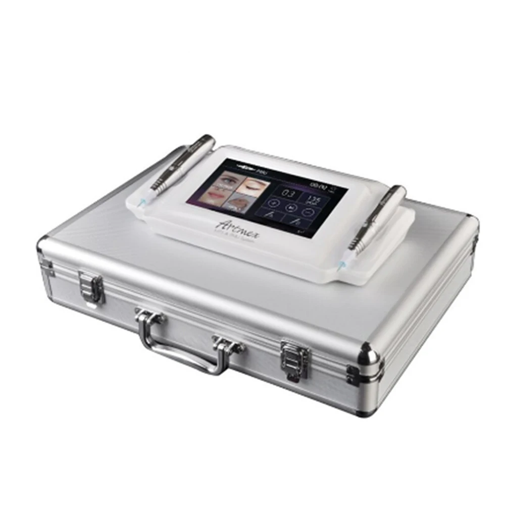 Artmex V8 Permanent Makeup Tattoo Machine Digital Electric Eye Brow Lip Rotary Pen MTS PMU System Makeup Machine
