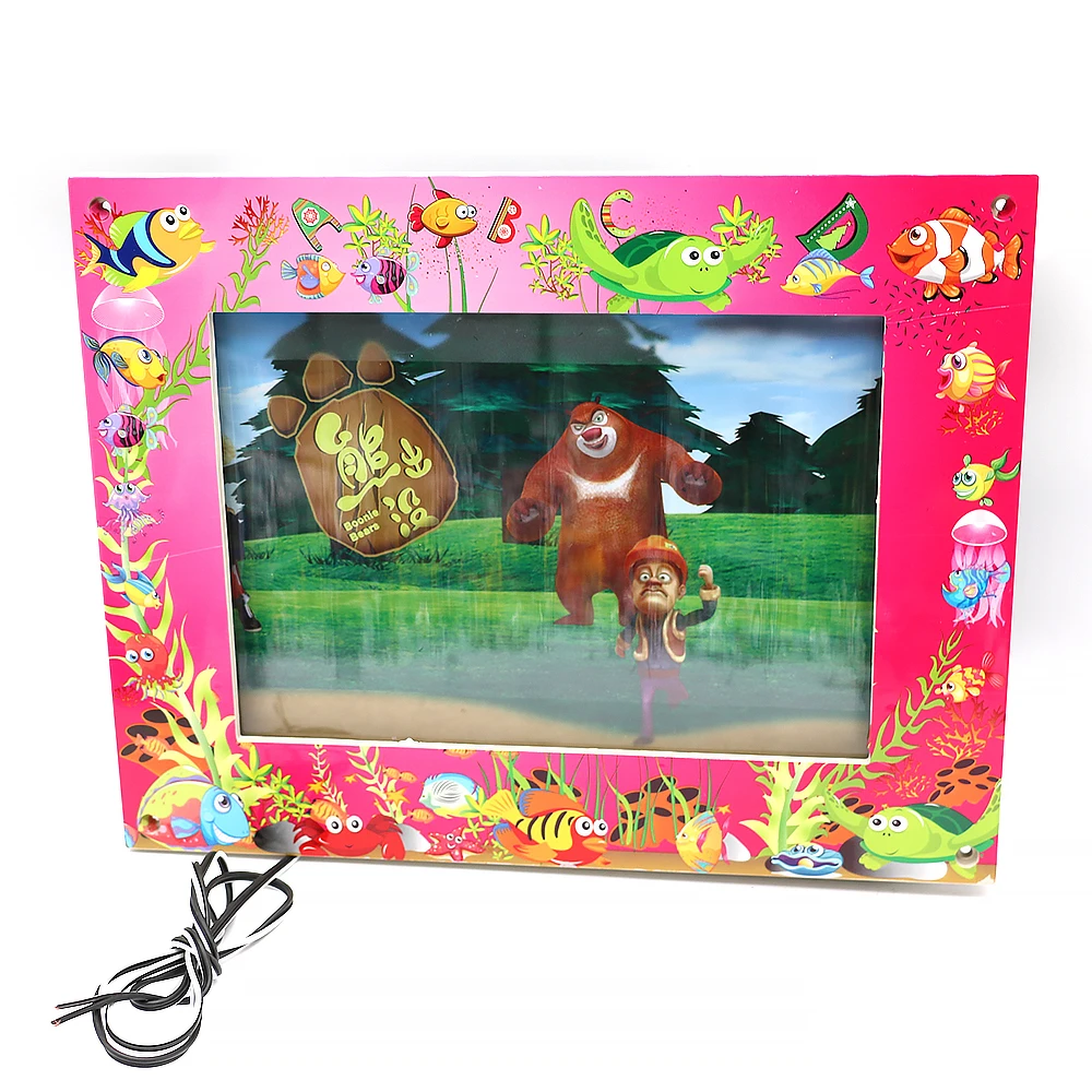 10inch 12 Inch Swing Machine Animated Cartoon Scrolling Draw Screen Light  Display For Children Game Cradles Rocking Car - Coin Operated Games -  AliExpress