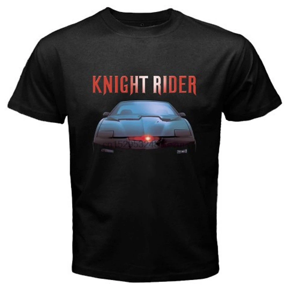 Смешно короткий рукав новый Knight Rider классический ретро стиле из фильма Форсаж