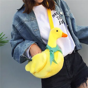 

Dark Flannel Messenger Bag Girl Cute Winter Soft Shoulder Bags Bentoy Phone Bag Adjustable Coin Purse Daughter Fashion Handbags