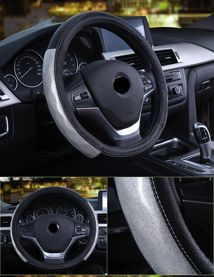 Подходит для Ford Mondeo Fox Forrester Carnival Телец крышка рулевого колеса автомобиля силикагель Bling
