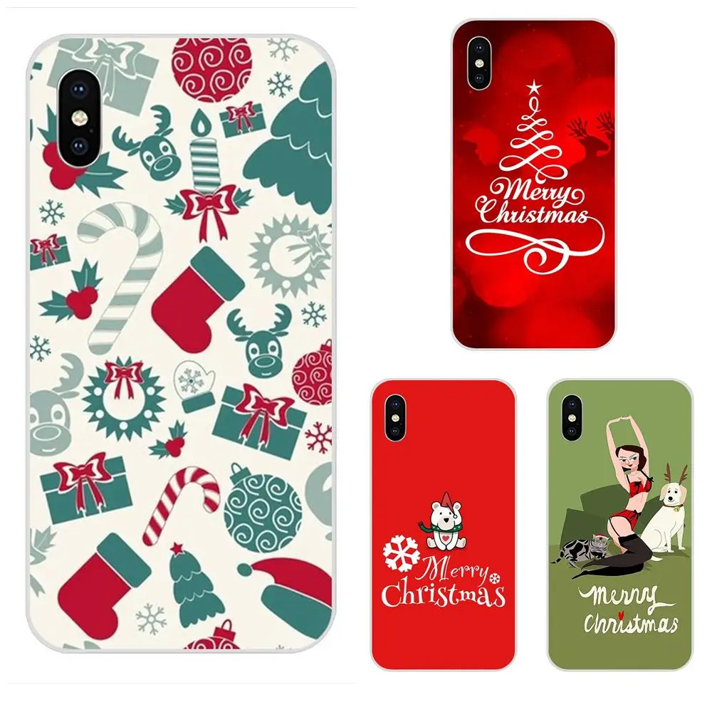 

Merry Christmas Snow Man Deer For Xiaomi Redmi Mi 4 7A 9T K20 CC9 CC9e Note 7 9 Y3 SE Pro Prime Go Play Soft TPU Art Cover Case