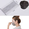 100 pcs disposable masks medical masks disposable earloop medical surgical four layer activated carbon filter face masks