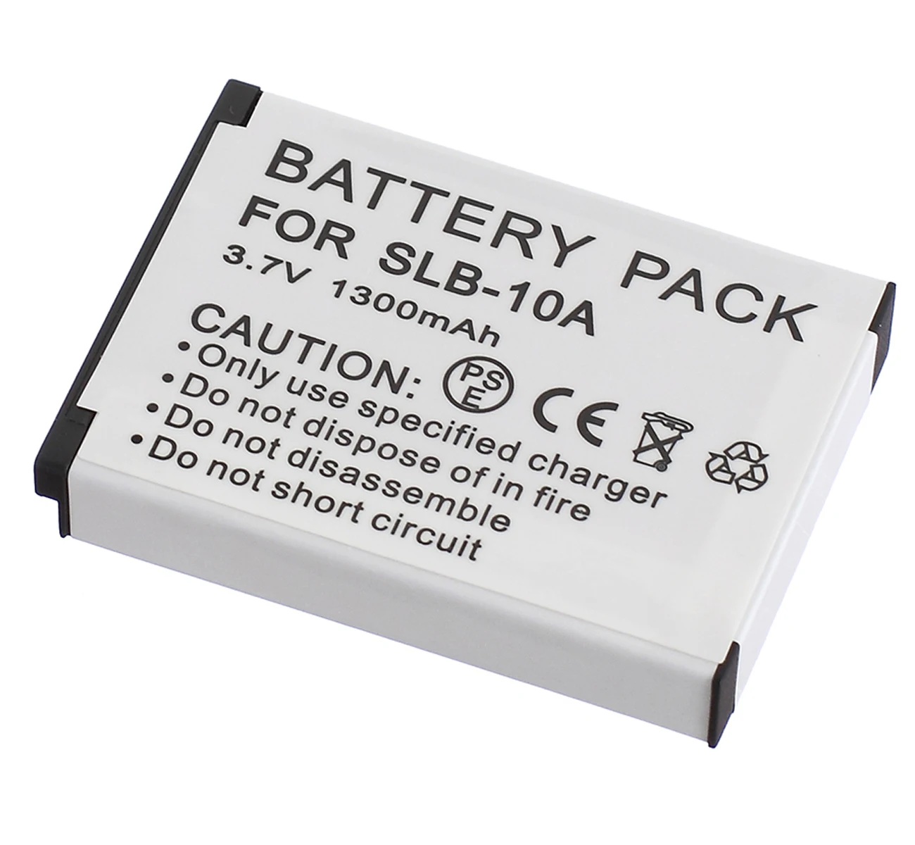 Перезаряжаемый литий-ионный аккумулятор для samsung SLB-10A, SLB10A и JVC BN-VH105, BNVH105, BN-VH105EU 1300 мАч