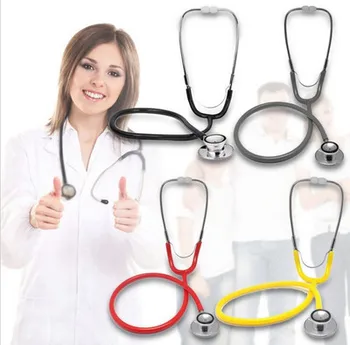 

Professional Stethoscope Aid Single Headed Stethoscope Portable Medical For Doctor Device Equipment Tool