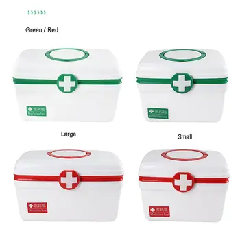 

New First Aid Kit Box Survival Medical Storage Case Portable Carry Bag