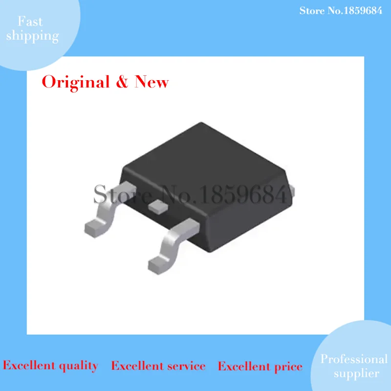 10PCS AMS1086CD-3.3 FQD2N60CTM SBR6100CTLQ-13 FQD1N80TM LD1117DT25CTR TO-252-2(DPAK) Original New | Электроника