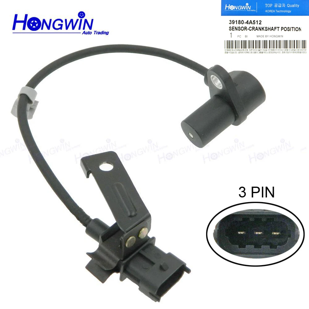 

391804A512 39180-4A210 39180-4A512 391804A210 Crankshaft Position Sensor For HYUNDAI ILOAD/IMAX VAN 2.5L TD 2007-2012 KIA