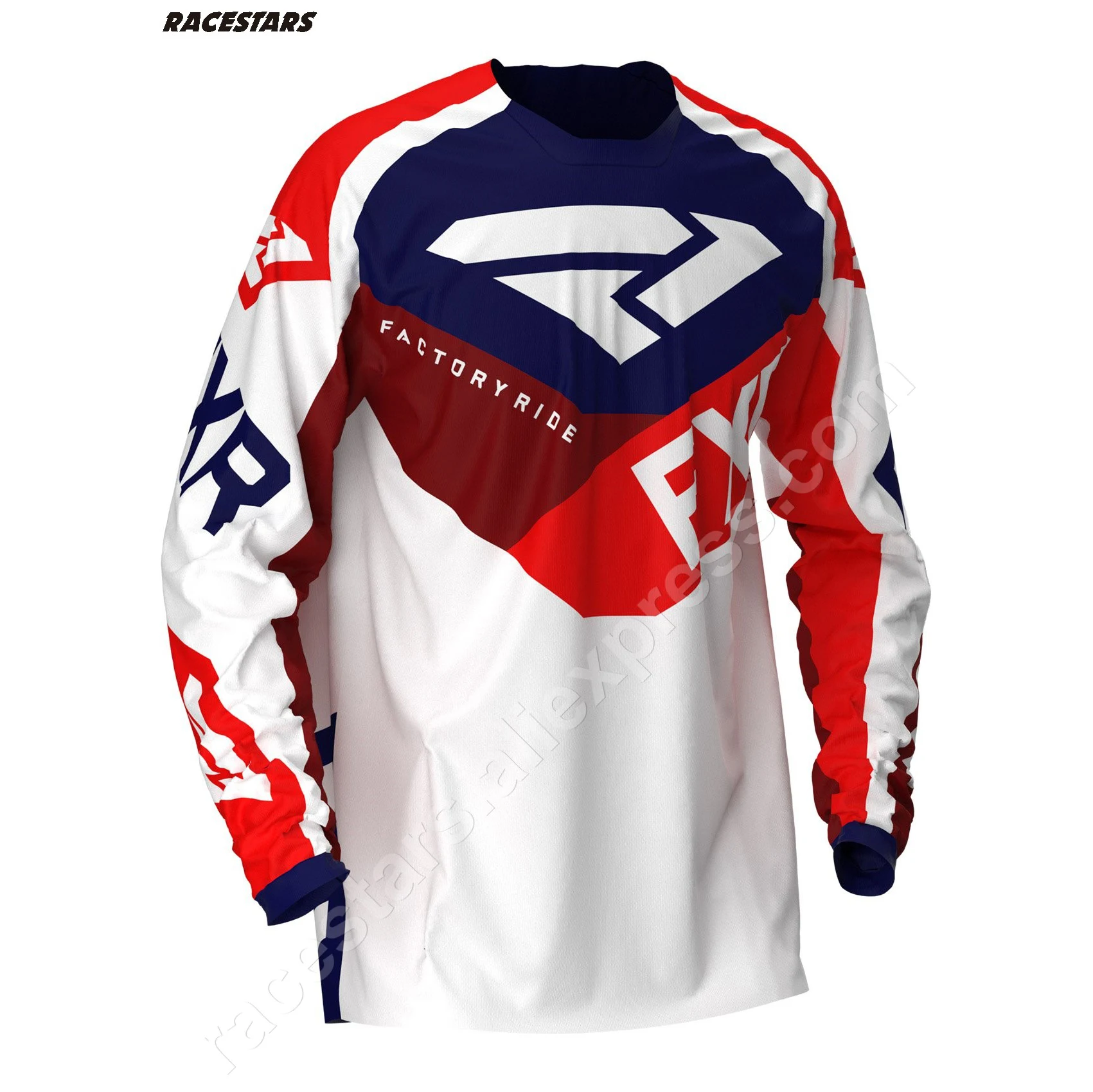 FXR продукт moto Jersey MX MTB внедорожный горный велосипед DH велосипед moto Jersey DH BMX moto cross jersey camiseta XS до 5XL - Цвет: Send by picture 6