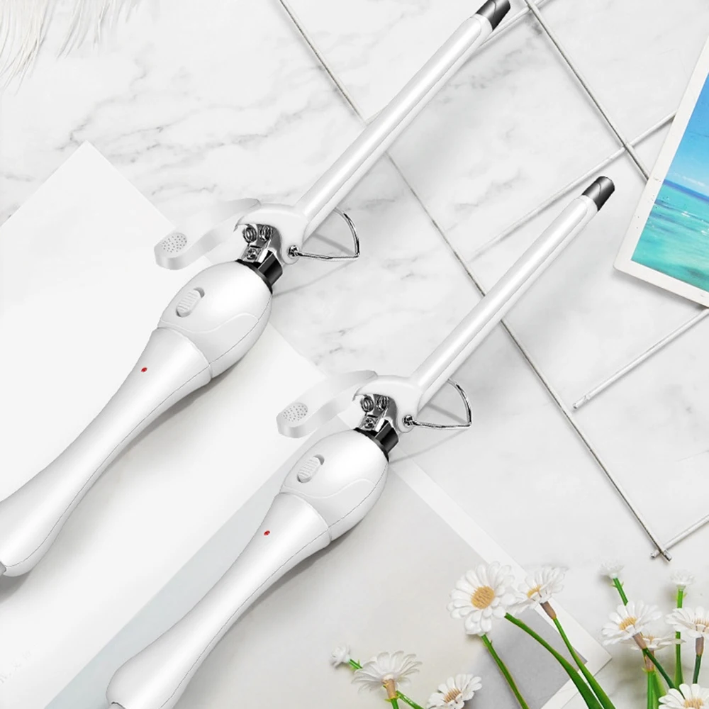 

9mm/13mm Curling Iron Hair Waver Pear Flower Cone Ceramic Curling Wand Roller Beauty Salon Hair Curlers