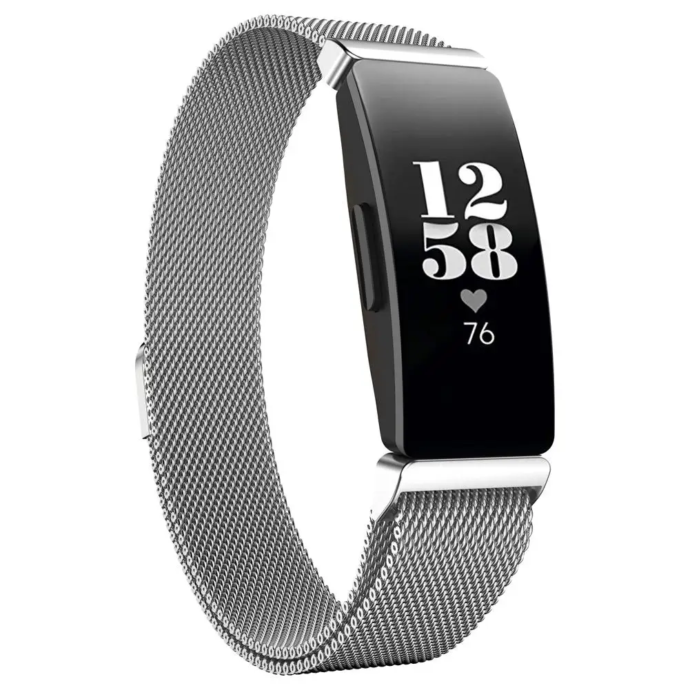 Ремешок для часов Fitbit Inspire HR трекер активности Миланский ремешок на запястье магнитная пряжка замена Браслет из нержавеющей стали