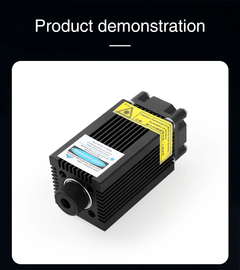 Creality 3D Printing Part Laser Module 12-24V Engraving Laser Head Kits Magnetic Design with Focusing for Ender-3 /5 3D Printers
