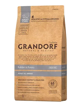 

GRANDORF GRANDORF ADULT ALL BREEDS RABBIT & POTATO for adult dogs of all breeds bezzernovoy with rabbit and potatoes