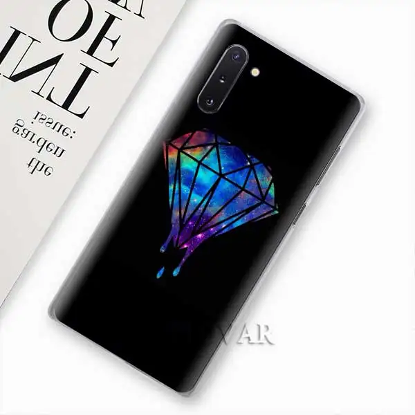 006 Алмазные куски телефонные чехлы для samsung Galaxy Note 10 S10 плюс 5G S10e A30 A40 A50 A60 A70 M40 жесткий чехол - Цвет: 006