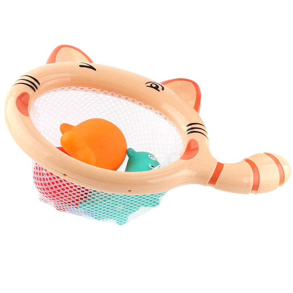 Детские игрушки для купания, водные игрушки, котенок, рыболовные сети, маленькие животные, Игрушки для ванны, спрей для воды, Детские интерактивные развивающие игрушки#20